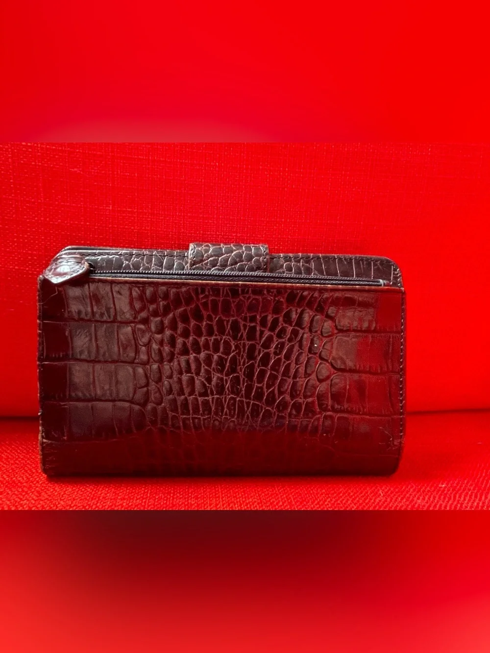 Brighton western chic festival wallet checkbook style vintage leather
